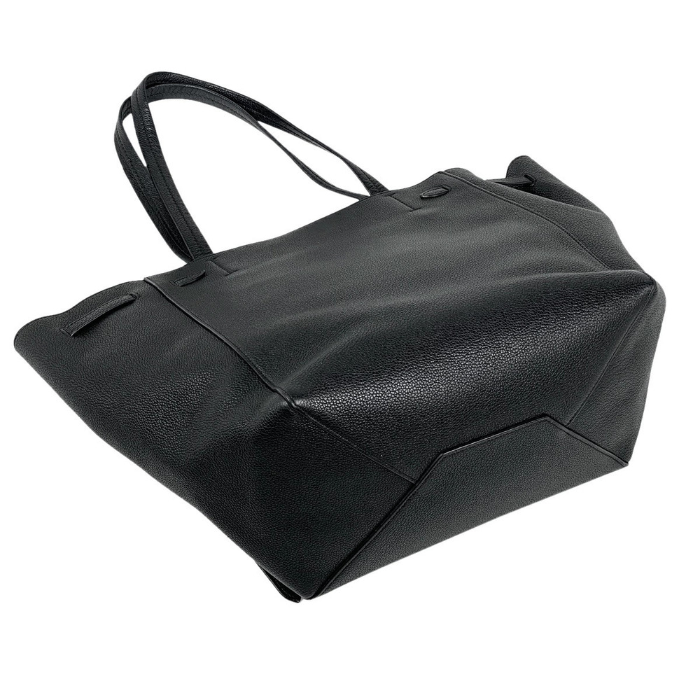 Celine Handbag Phantom Shoulder Tote Black Leather Bag Cabas
